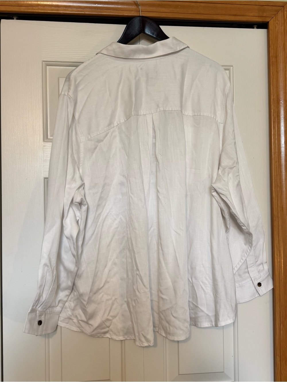 Lands’ End Twill TENCEL Fiber Popover Shirt NWT - Picture 4 of 10